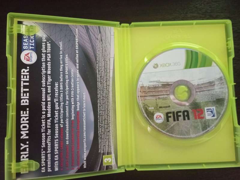 FIFA 12 [Xbox360] ***No Booklet***